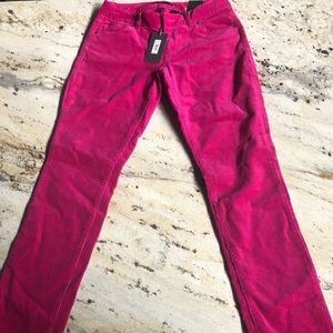 💕The Limited Outback Red Pink Corduroy pants
